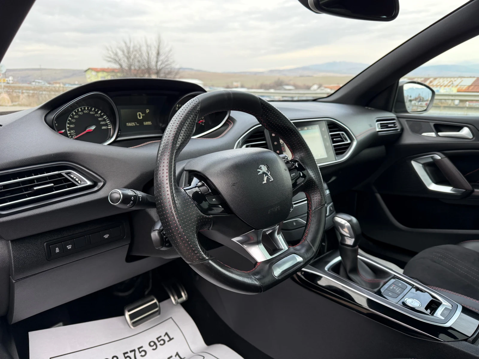 Peugeot 308 2.0-BLUEHDI-GT-line-156.000км-ЧИСТО НОВА-ПАНОРАМА - изображение 8