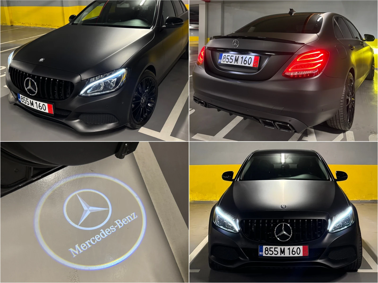 Mercedes-Benz C 200 7-G DYNAMIC SELECT FULL LED HIGH PERFORMANCE AMG, снимка 8 - Автомобили и джипове - 55377629