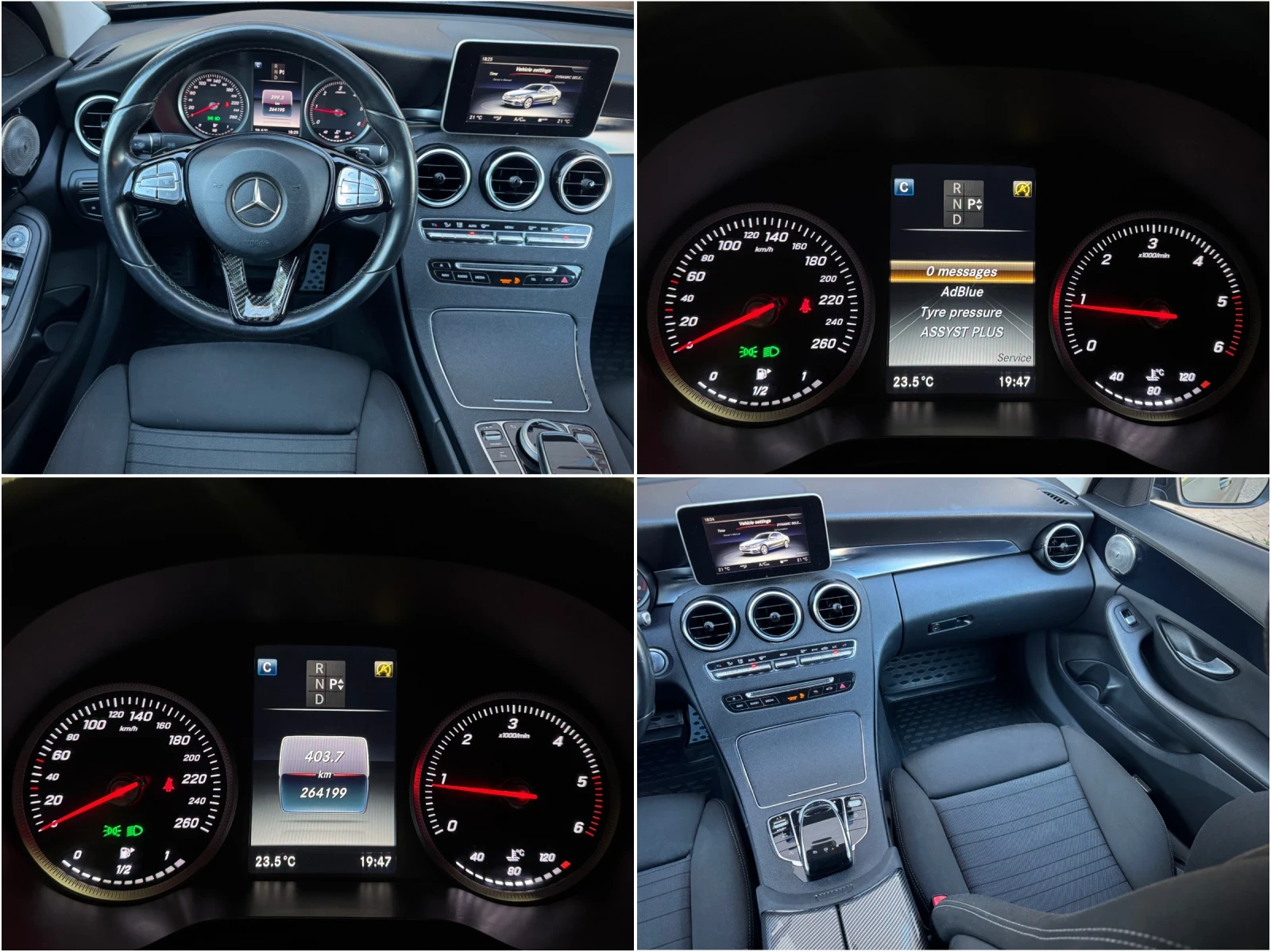 Mercedes-Benz C 200 7-G DYNAMIC SELECT FULL LED HIGH PERFORMANCE AMG, снимка 11 - Автомобили и джипове - 55377629