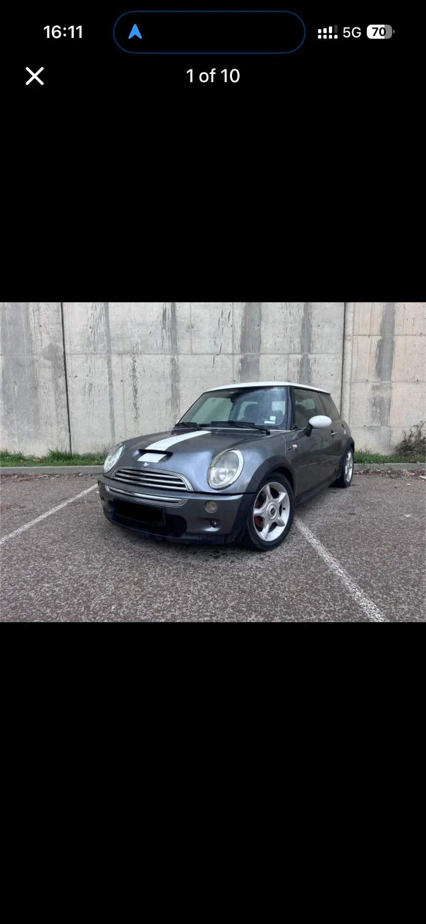 Mini Cooper 1.6 kompressor 163hp