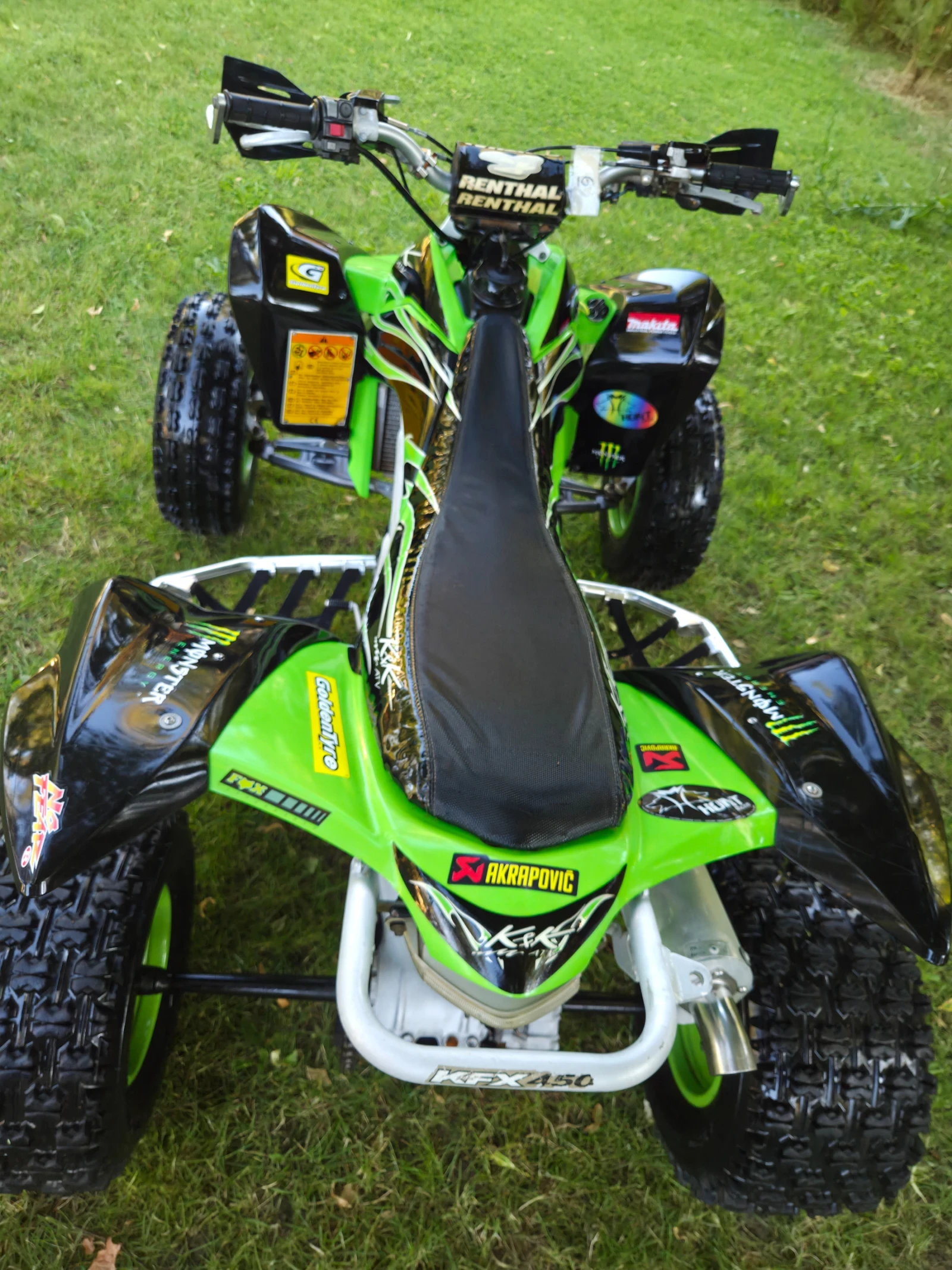 Kawasaki Kfx 450   2009, снимка 10 - Мотоциклети и мототехника - 55244958