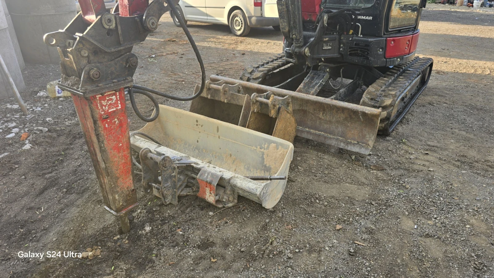 Багер Yanmar ViO-38, снимка 7 - Индустриална техника - 54804009
