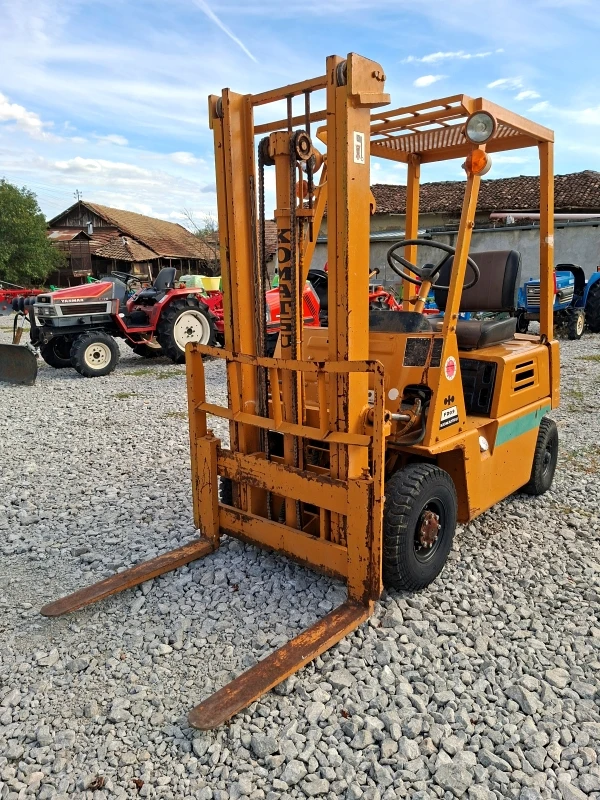 Мотокар Komatsu  FD09 0.9 тона Дизел ДЖЕЙ ТРЕЙДИНГ, снимка 3 - Индустриална техника - 56096138
