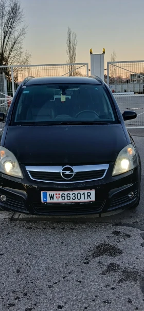 Opel Zafira 1.9 7= месхна Кожа 