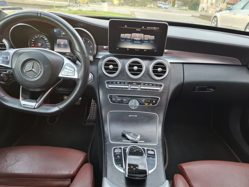 Mercedes-Benz C 220 AMG / GERMANY / СЕДАН / КОЖЕН САЛОН , снимка 11 - Автомобили и джипове - 48405930