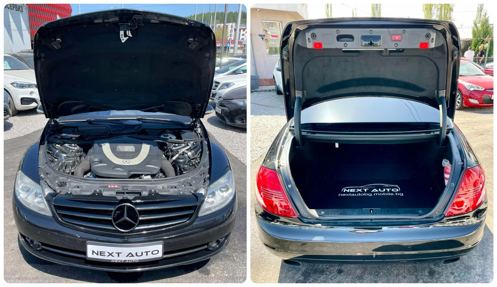 Mercedes-Benz CL 500 5.5i 388HP SWISS LPG | Mobile.bg — изображение 16