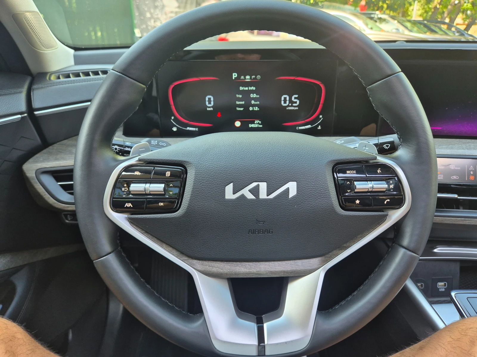 Kia K8 3.5 V6 ПАНОРАМА LPG Наличен в БГ, снимка 10 - Автомобили и джипове - 55645280