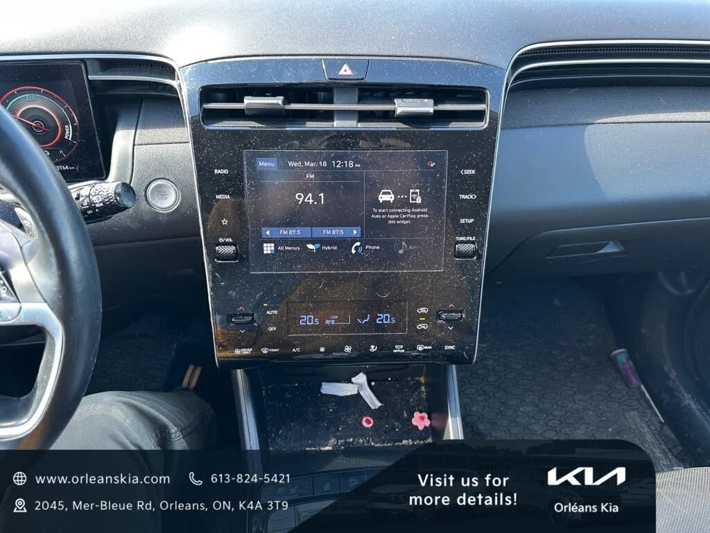 Hyundai Tucson HYBRID* LUXURY* ДИГИТАЛНО* ТАБЛО* ПОДГРЕВ* ОБДУХ, снимка 12 - Автомобили и джипове - 54241405