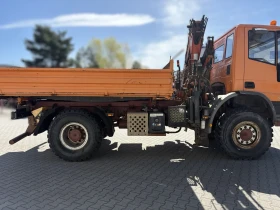 Iveco Eurocargo тристранен самосвал с кран Atlas 65.2, снимка 10