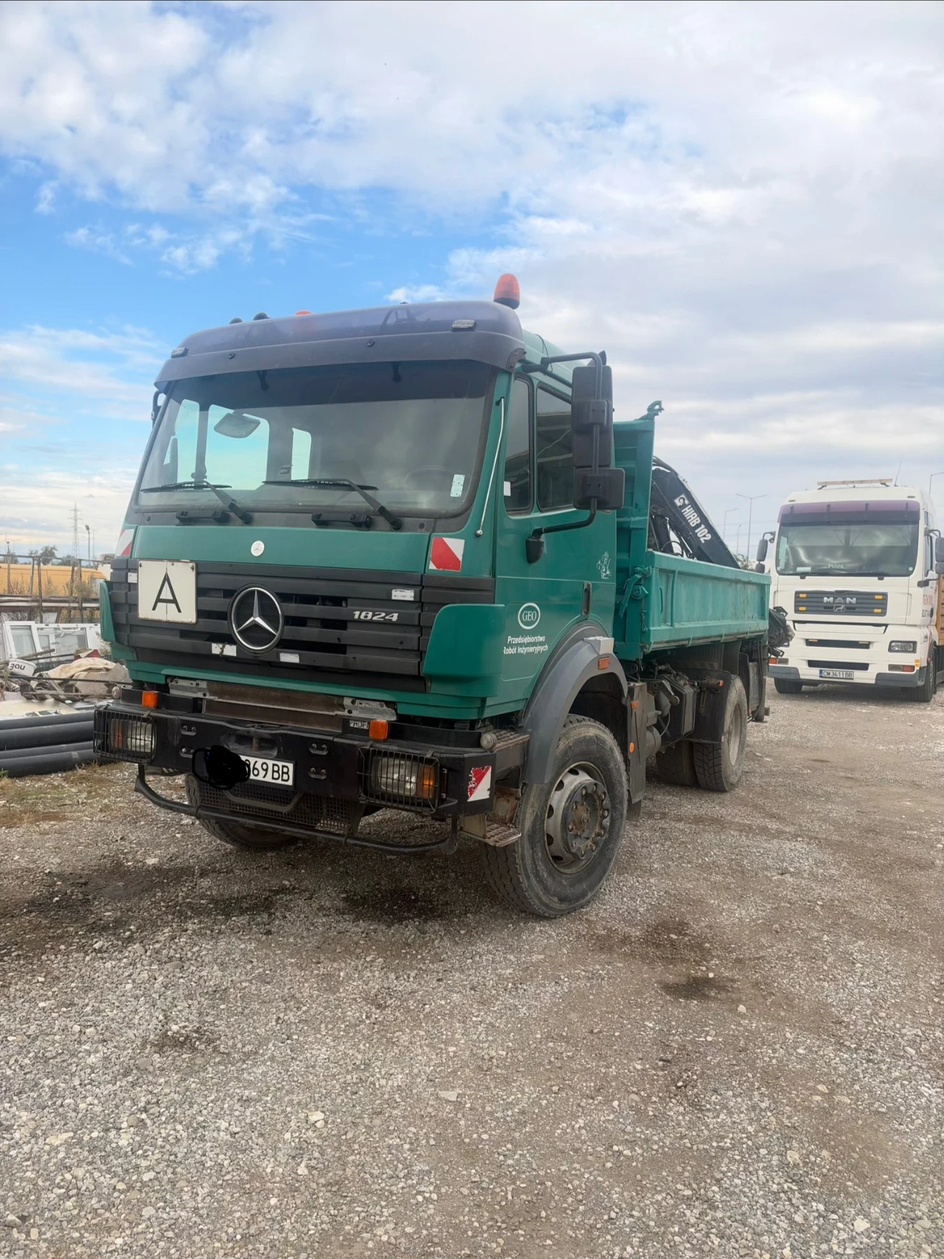 Mercedes-Benz 1824 4x4, clima 