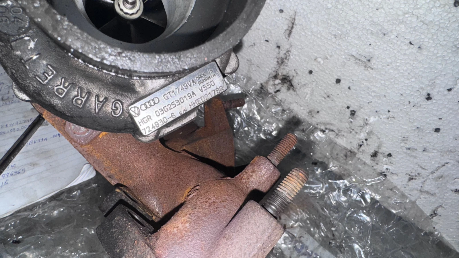    VW Touran - 724930-6 / GT1749VA / 03G253019A | Mobile.bg   2