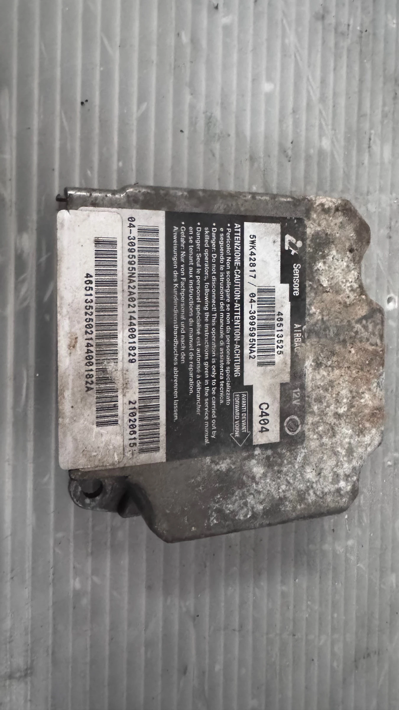 Airbag  /  /  a Fiat Multipla  -  46513525 | Mobile.bg   1