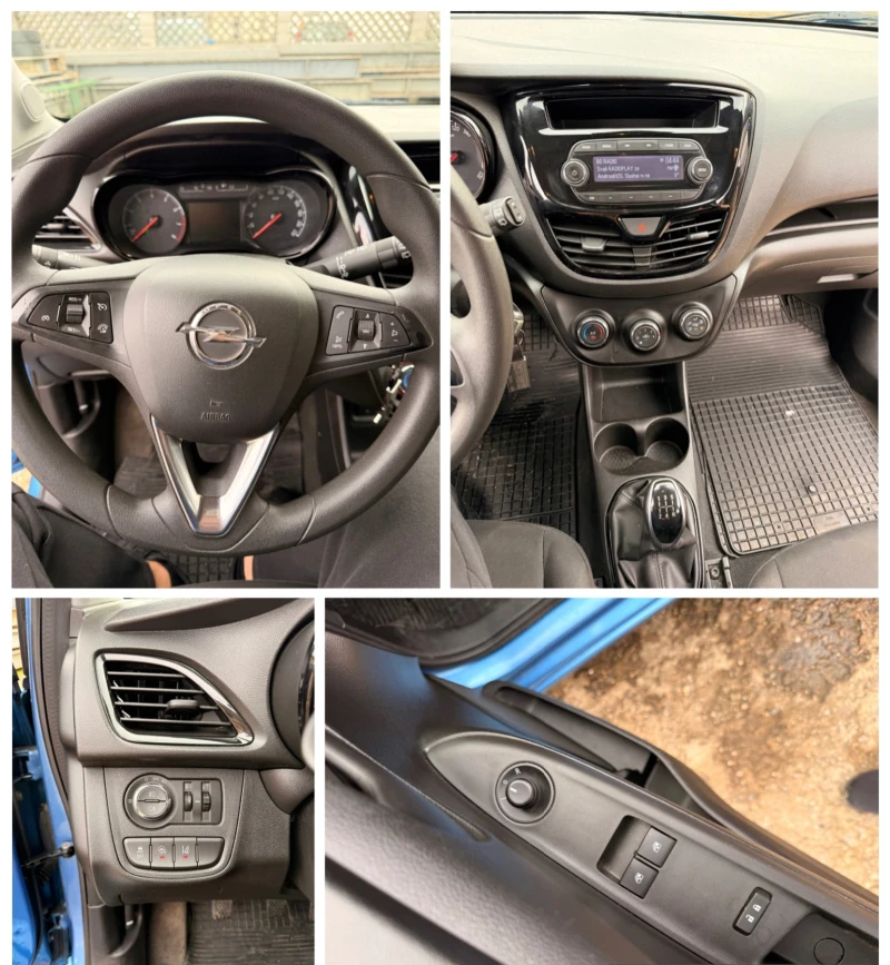 Opel Karl 1.0 75hp/обслужена/lane assist/ел.пакет, снимка 5 - Автомобили и джипове - 53102563