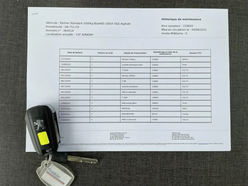 Peugeot Partner BlueHDi 110hp S&S Asphalt, снимка 16 - Автомобили и джипове - 53253569