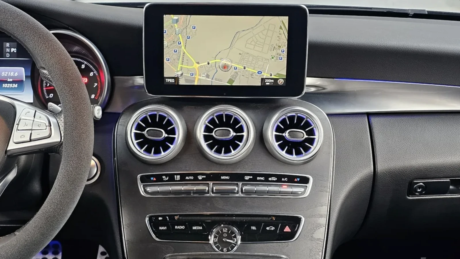 Mercedes-Benz C 200 C43 AMG ����� / BURMESTER / ������� / | Mobile.bg � ����������� 10
