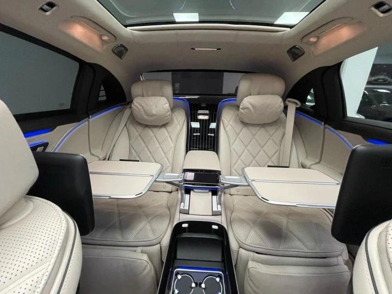 Mercedes-Benz S 680 MAYBACH/ DESIGNO/ EXCLUSIV/ FIRST CLASS/ BURM 4D/ , снимка 14 - Автомобили и джипове - 43878392