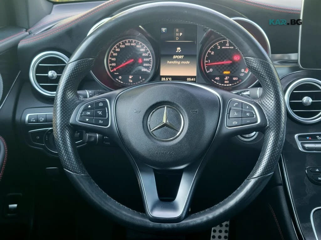 Mercedes-Benz GLC 43 AMG * BURMASTER * HeadUp *  AвтоКредит * (ЦЕНА ДО БГ), снимка 12 - Автомобили и джипове - 55844600