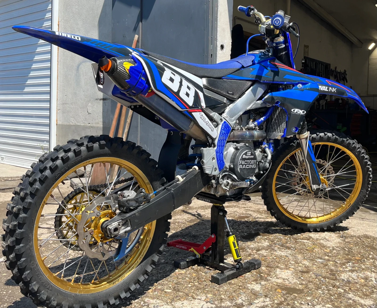 Yamaha Yzf YZF 450, снимка 2 - Мотоциклети и мототехника - 54455402