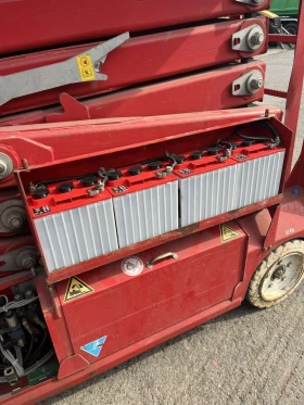 Автовишка Друга марка PB S171-12S ножична самоходна чисто нови акумолато, снимка 9