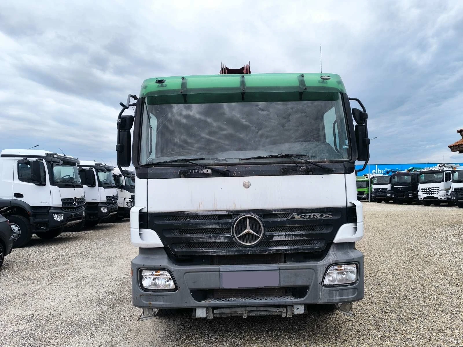 Бетон помпа Mercedes-Benz ACTROS 3341 JUNJIN JXR 38-4 - изображение 2