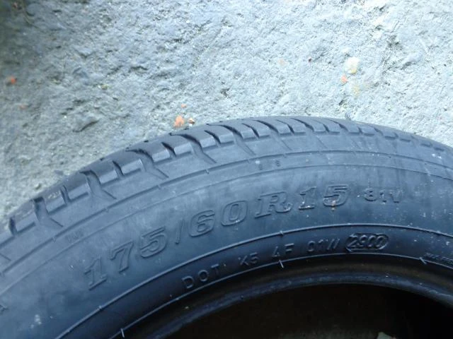 Гуми Летни 175/60R15, снимка 8 - Гуми и джанти - 11076976