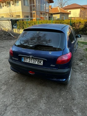 Peugeot 206 чист бензин, в движение, гражданска, винетка - 1100 € / 2151.41 лв. - 23137798 2