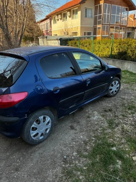 Peugeot 206 чист бензин, в движение, гражданска, винетка - 1100 € / 2151.41 лв. - 23137798 3
