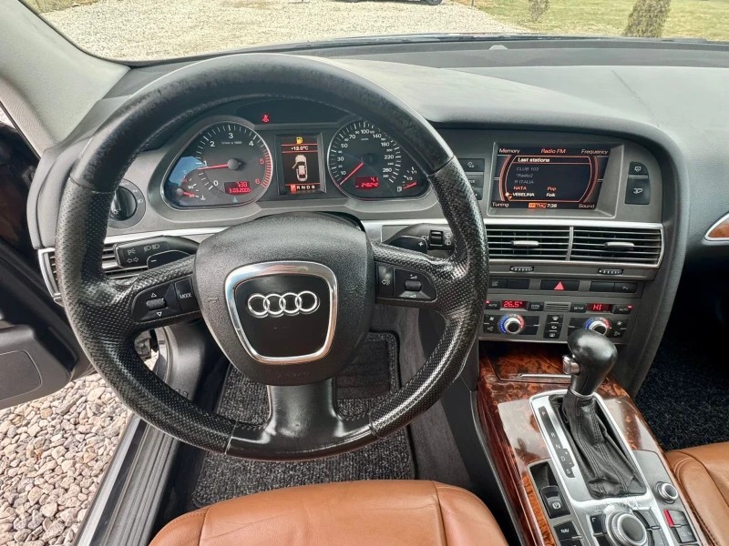 Audi A6 3.0TDI/ITALY/Quattro/NAVI/F-1, снимка 12 - Автомобили и джипове - 48418335