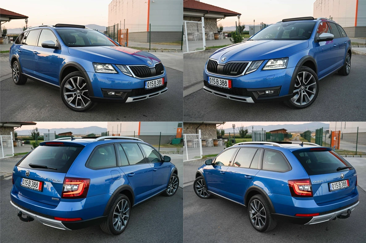 Skoda Octavia 2.0TDI* Scout* КАМЕРА* ПАНОРАМА* MATRIX* FULL - изображение 8