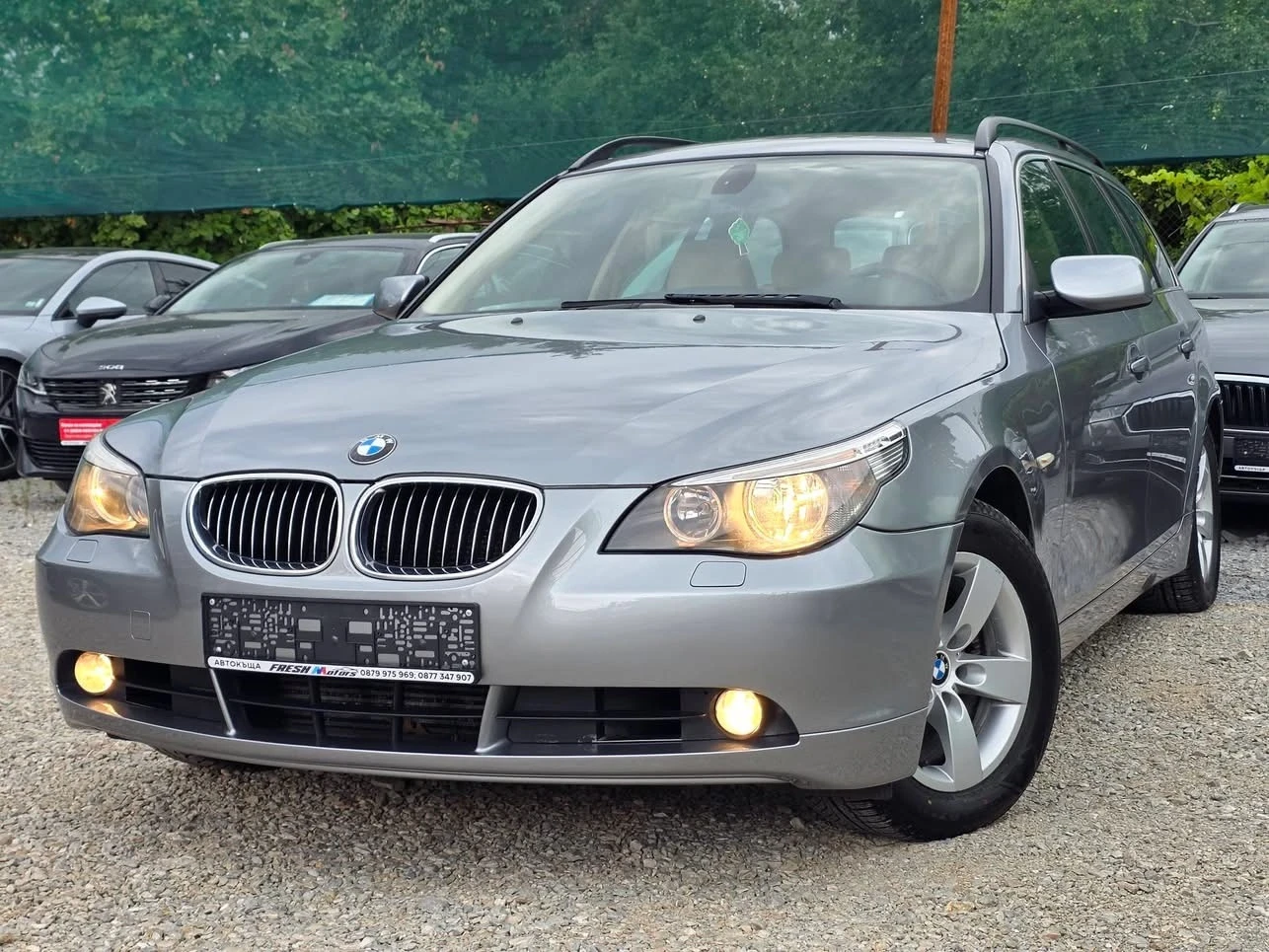 BMW 525 177K.C. / АВТОМАТ / НАВИ / КОЖА / 2007 ГОДИНА