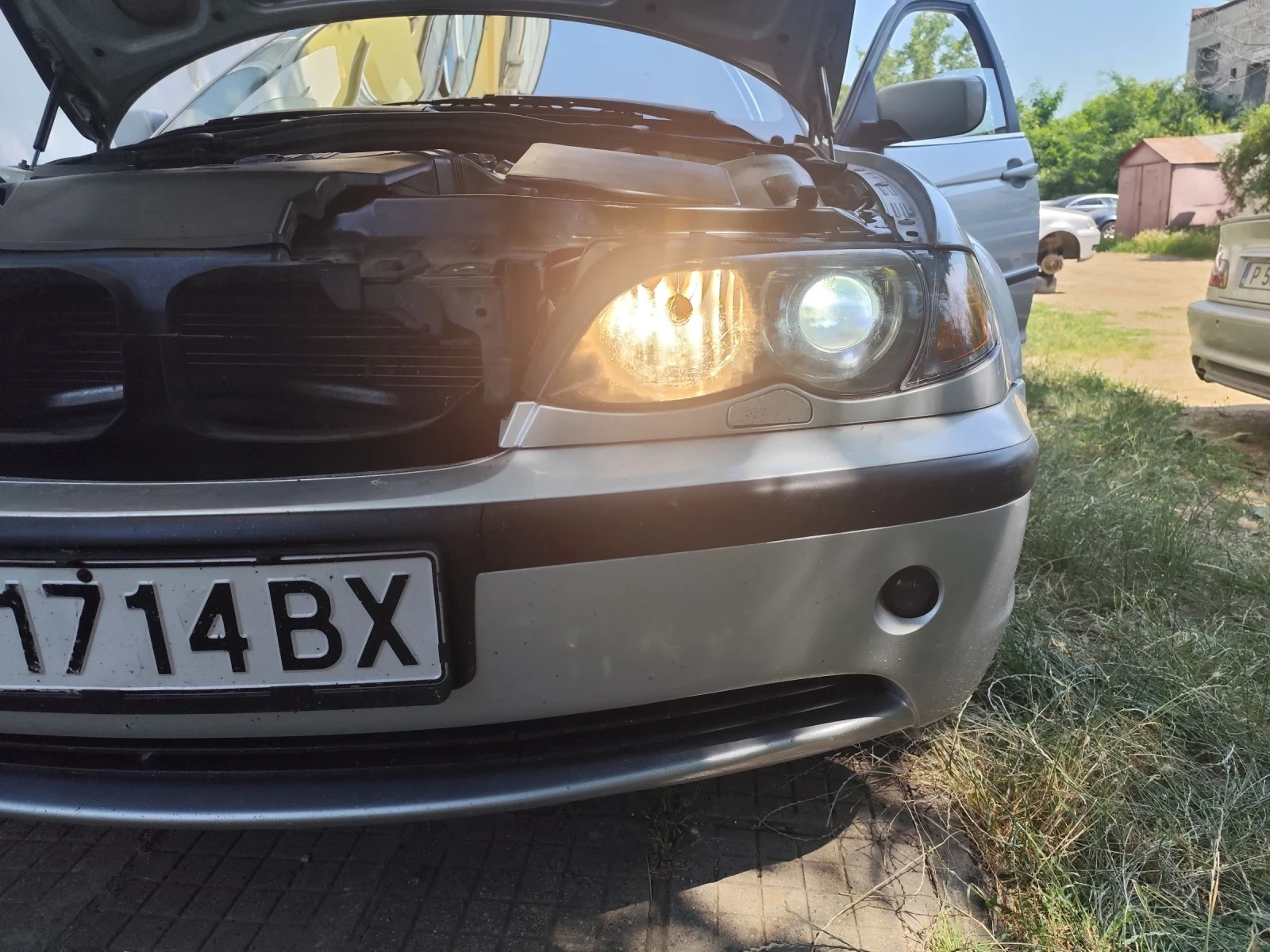 Фарове за Е46 фейс 2004г., снимка 2 - Части - 55069079