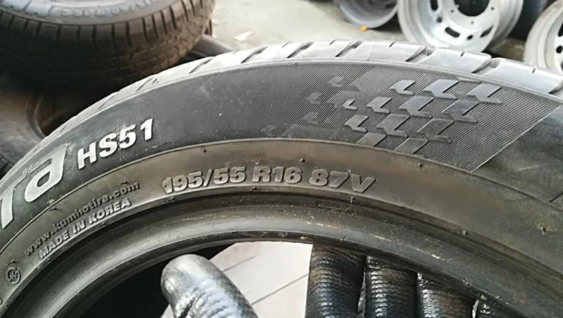 Гуми Летни 195/55R16, снимка 5 - Гуми и джанти - 25326381