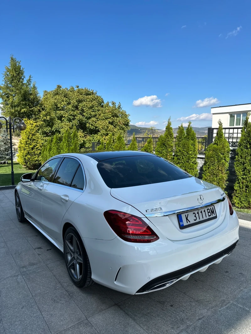 Mercedes-Benz C 220 Bluetec AMG Packet Panorama, снимка 14 - Автомобили и джипове - 49144565