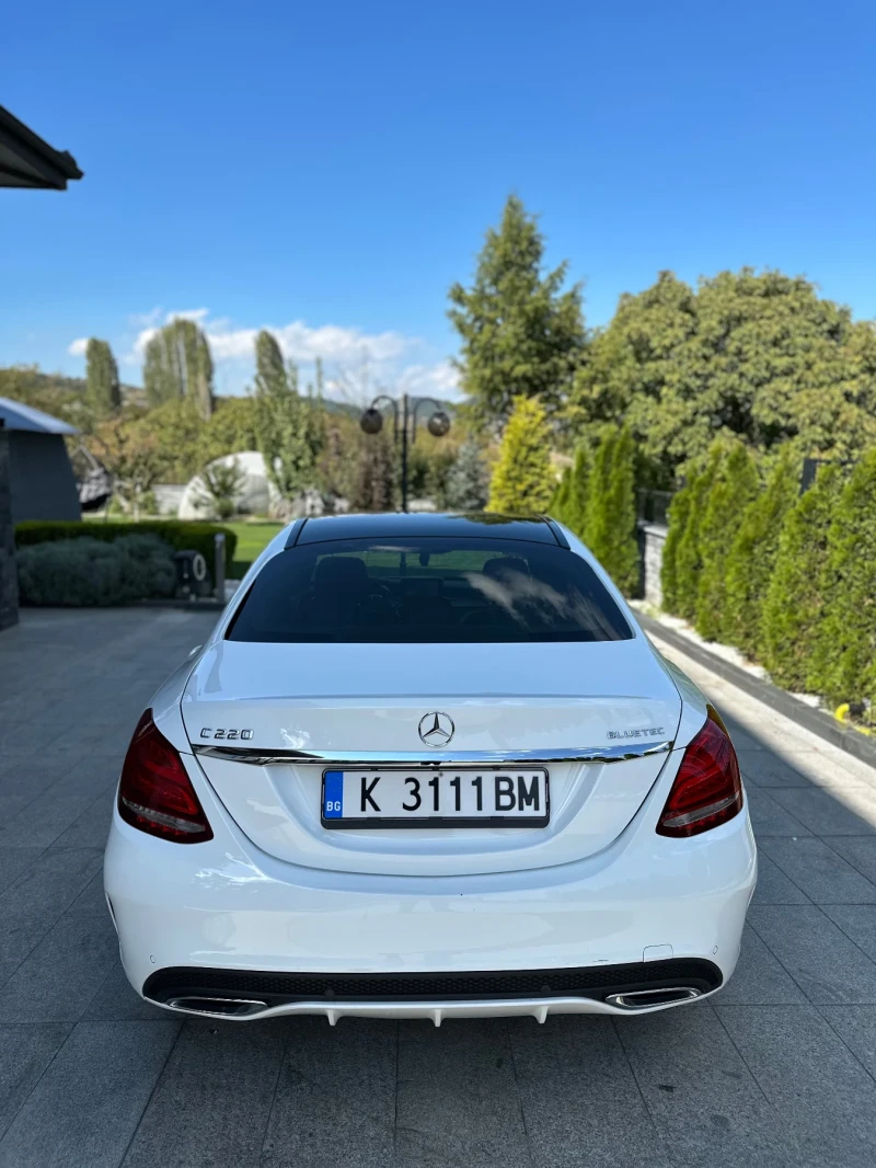 Mercedes-Benz C 220 Bluetec AMG Packet Panorama, снимка 4 - Автомобили и джипове - 49144565