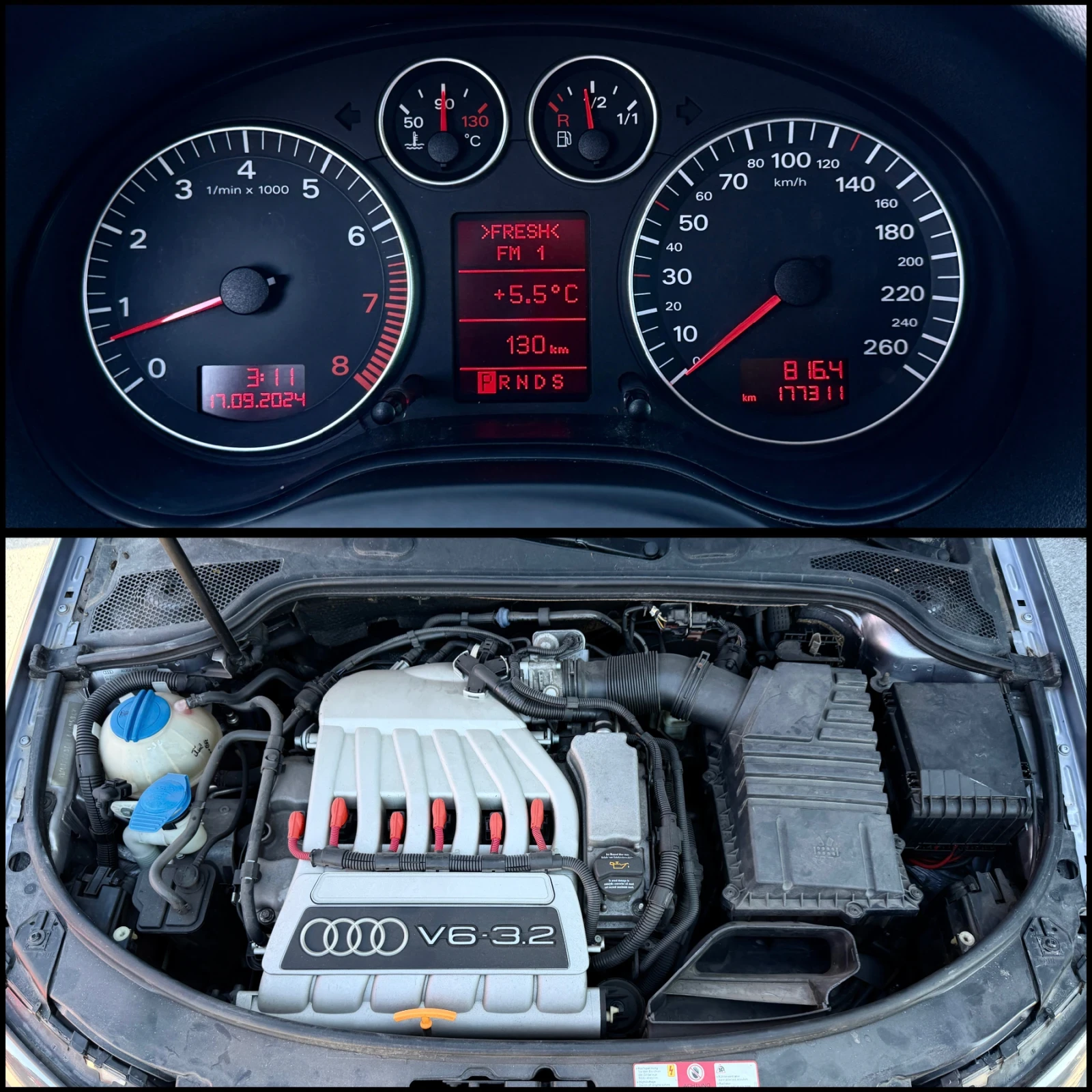 Audi A3 3.2 250�� / Quattro / S Line | Mobile.bg � ����������� 16