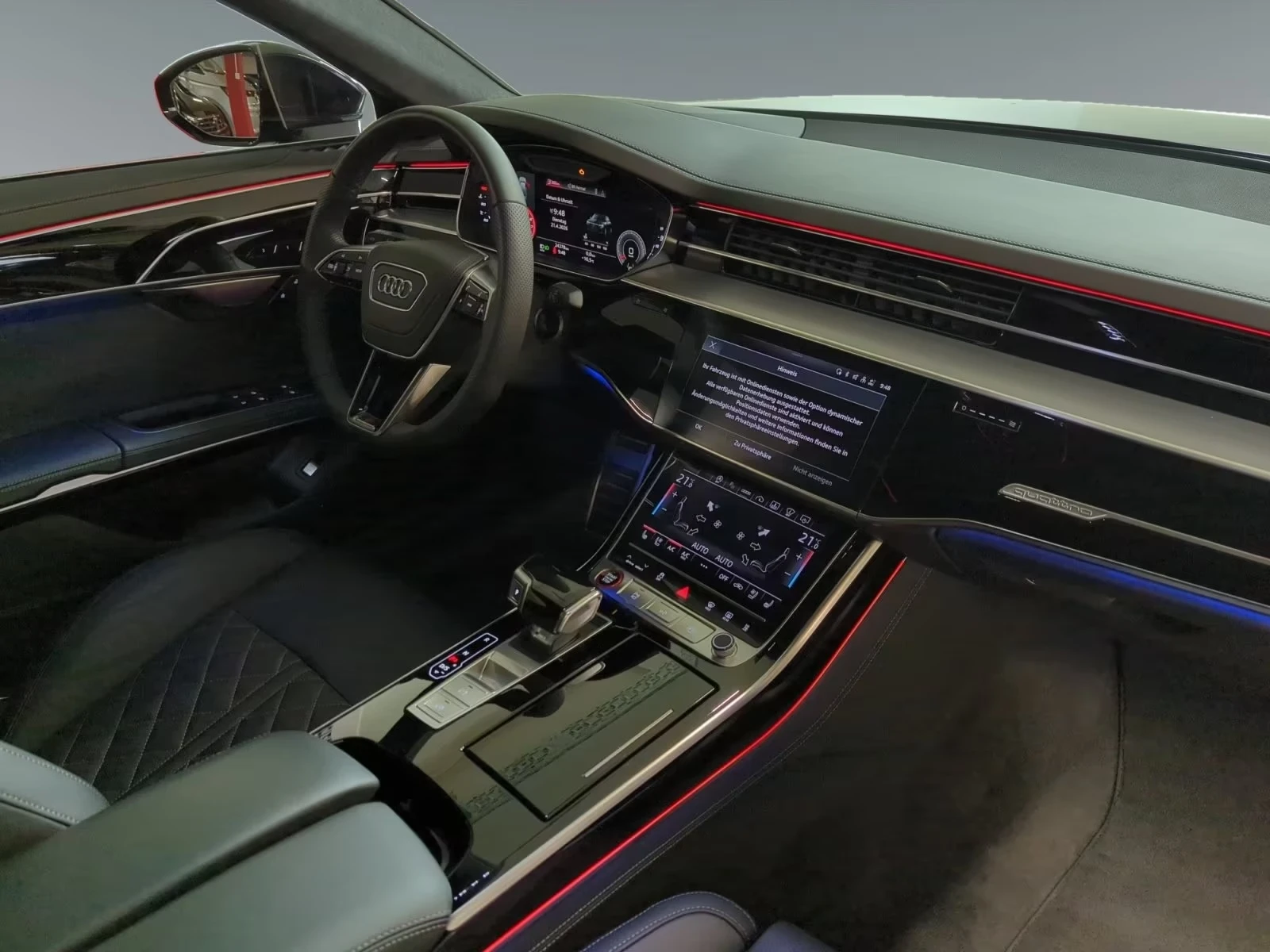Audi S8 TFSI QUATTRO KERAMIK 360-CAM B&O PANORAMA , снимка 7 - Автомобили и джипове - 54334322