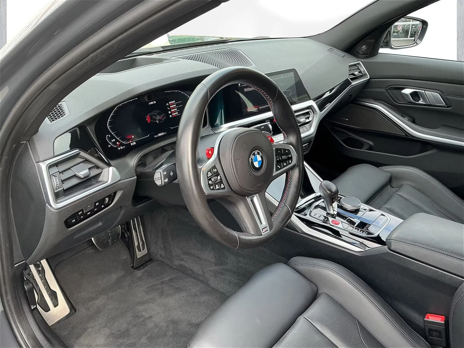 BMW M3 COMPETITION/510HP/xDRIVE/360/ACC/HUD/372z, снимка 9 - Автомобили и джипове - 54365813