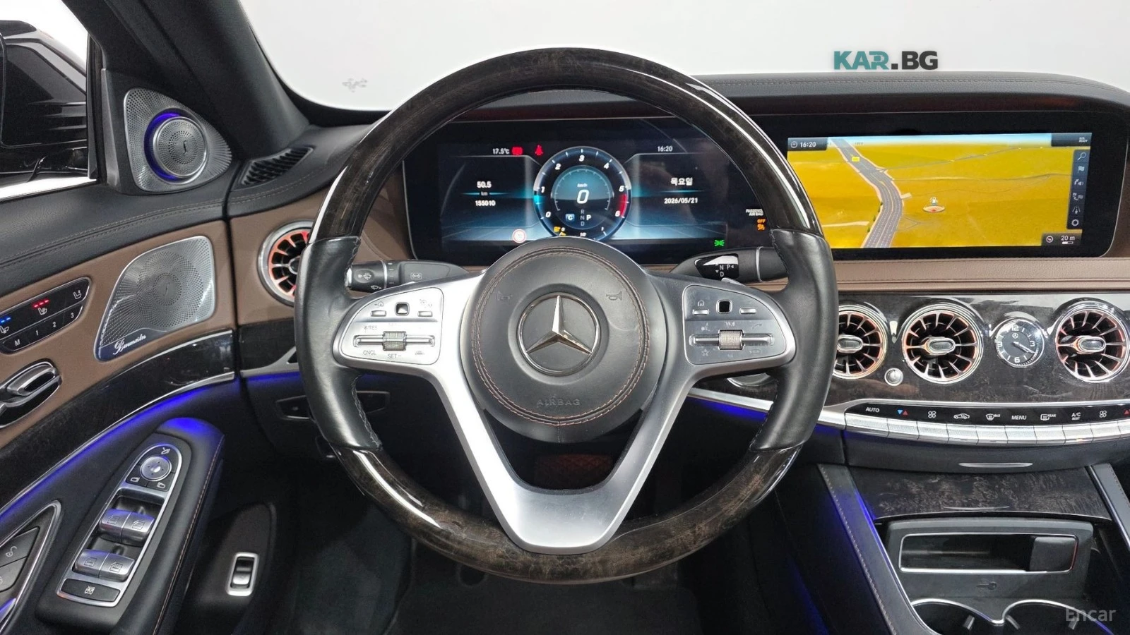 Mercedes-Benz S 400 D LONG 4MATIC ���������� ���� �� �������� | Mobile.bg � ����������� 8