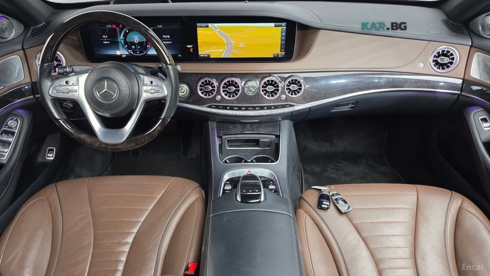 Mercedes-Benz S 400 D LONG 4MATIC ���������� ���� �� �������� | Mobile.bg � ����������� 7