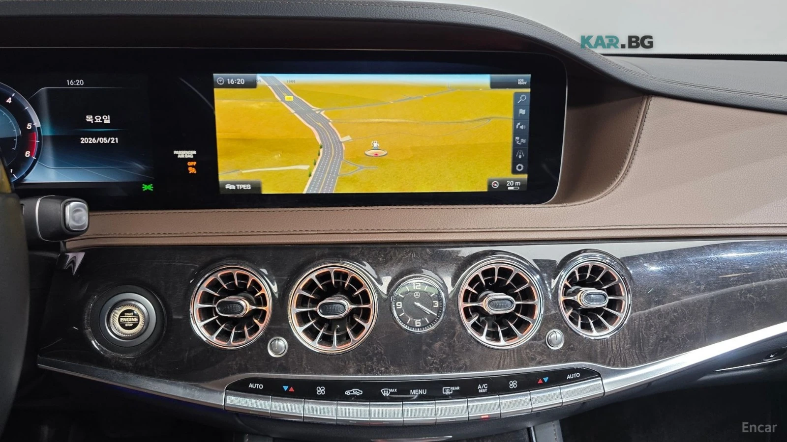 Mercedes-Benz S 400 D LONG 4MATIC ���������� ���� �� �������� | Mobile.bg � ����������� 12