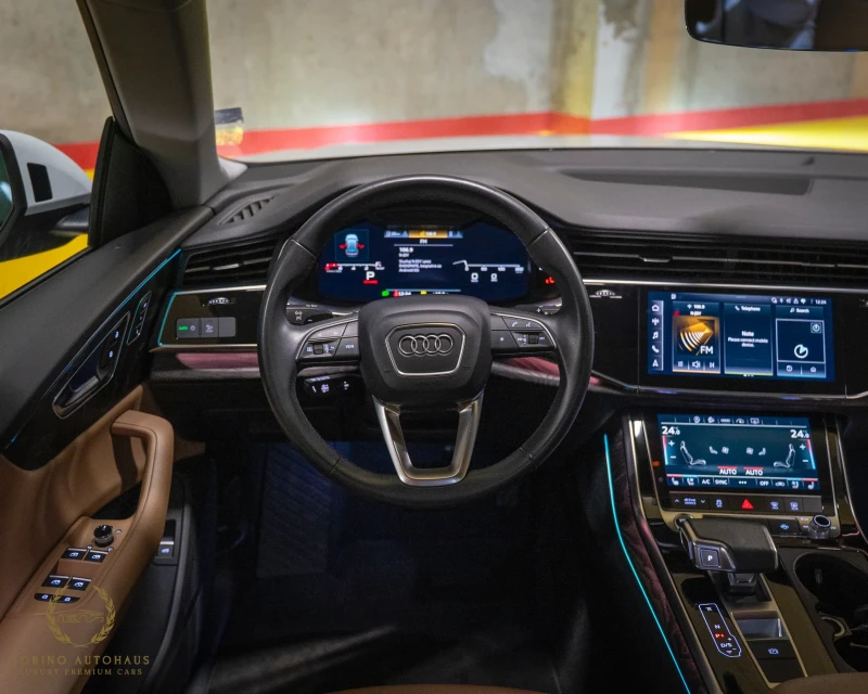 Audi Q8 55 TFSI* S LINE* PANO* QUATTRO* FULL MAX* * * , снимка 14 - Автомобили и джипове - 51658262