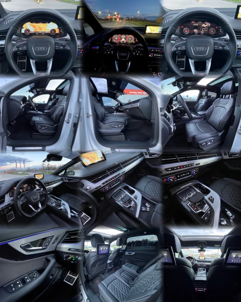 Audi SQ7 4.0TDI 3xTV 7 местен GERMANY, снимка 15 - Автомобили и джипове - 52507451