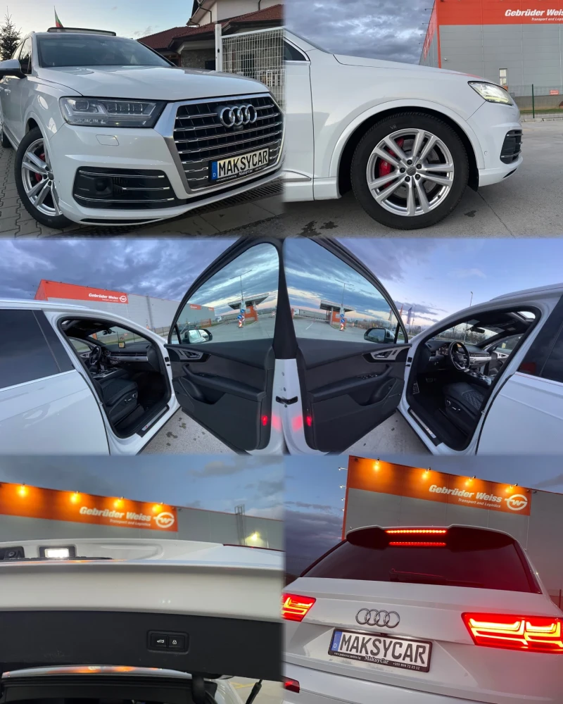 Audi SQ7 4.0TDI 3xTV 7 местен GERMANY, снимка 17 - Автомобили и джипове - 52507451