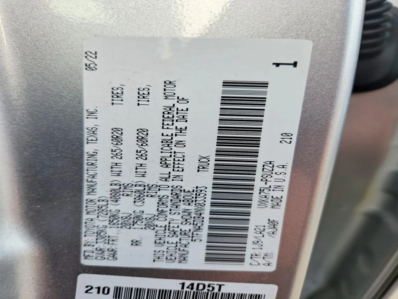 Toyota Tundra 3.4l Platinum, снимка 12 - Автомобили и джипове - 55322846
