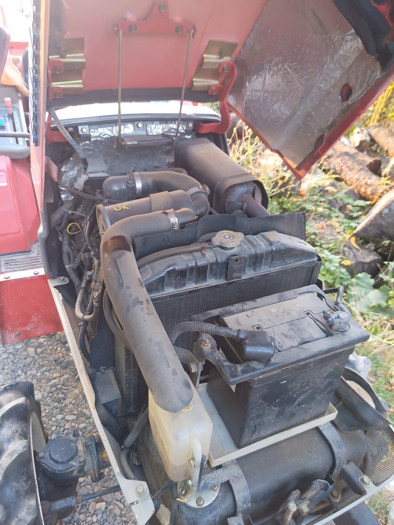 Трактор Yanmar F 7 , снимка 4 - Селскостопанска техника - 55619008