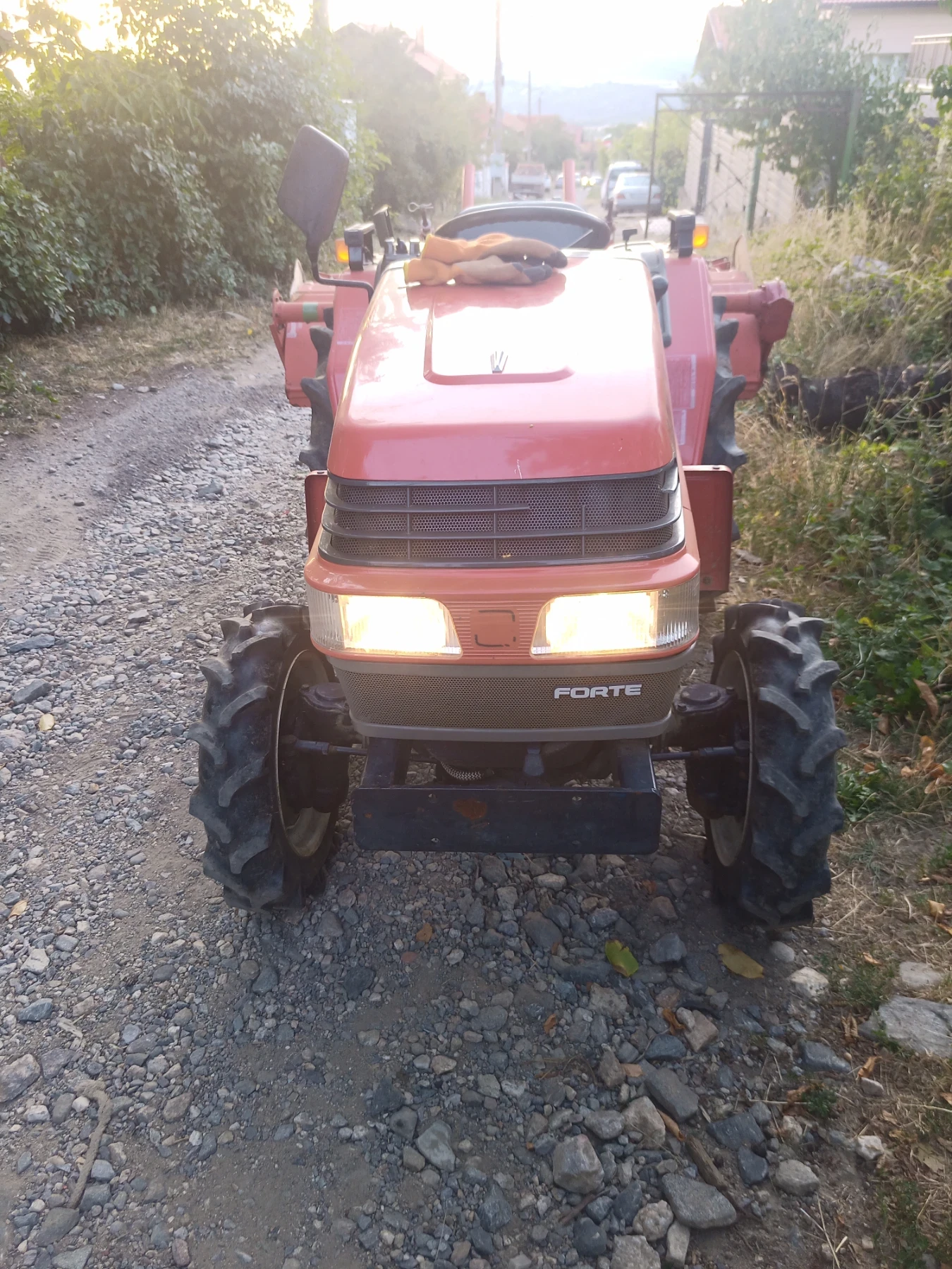 Трактор Yanmar F 7 , снимка 7 - Селскостопанска техника - 55619008