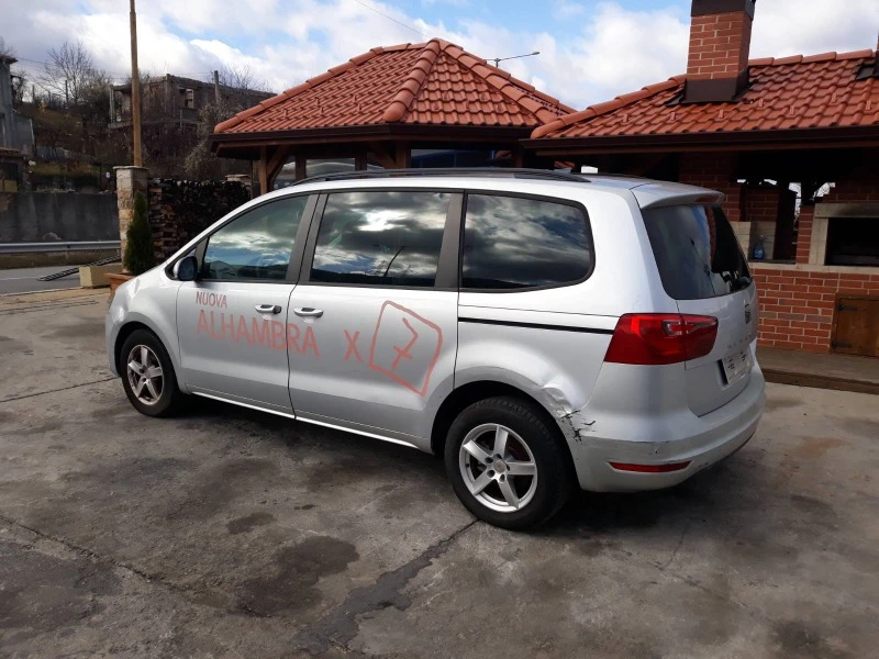 Seat Alhambra 2.0d.7m., снимка 3 - Автомобили и джипове - 38793396