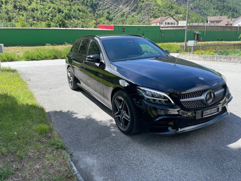 Mercedes-Benz C 220 AMG line Швеицария 9G tronic , 4x4, снимка 3 - Автомобили и джипове - 51858814