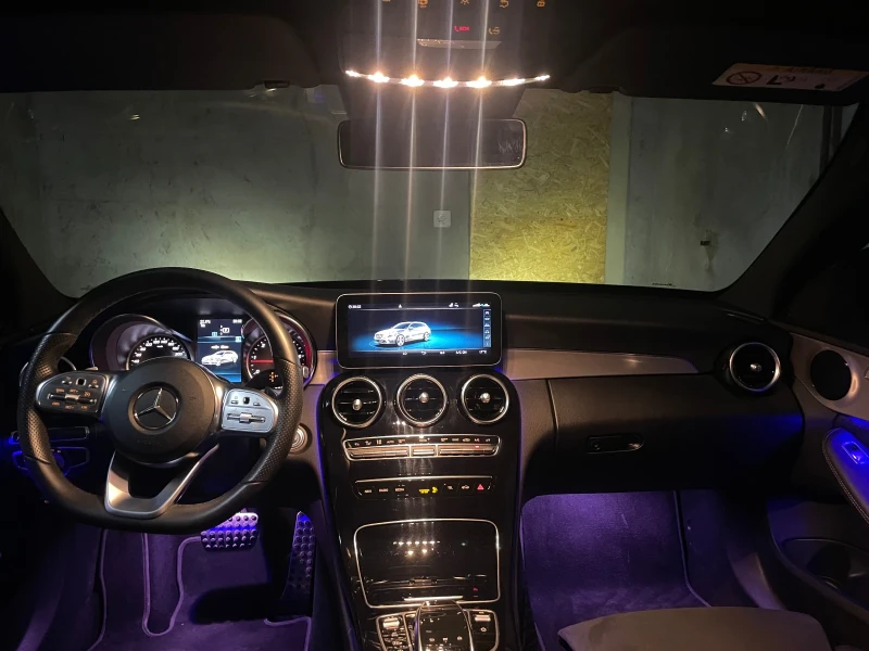 Mercedes-Benz C 220 AMG line Швеицария 9G tronic , 4x4, снимка 10 - Автомобили и джипове - 51858814