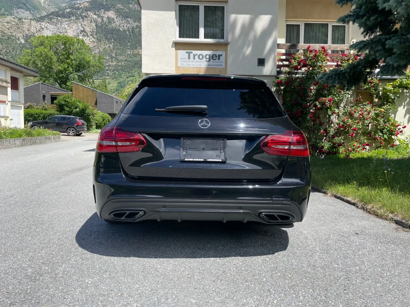 Mercedes-Benz C 220 AMG line Швеицария 9G tronic , 4x4, снимка 4 - Автомобили и джипове - 51858814